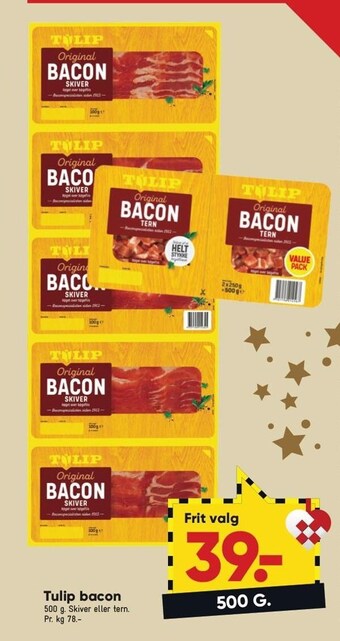 Bilka Tulip bacon tilbud