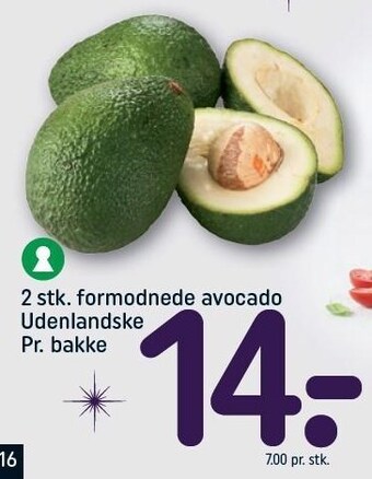 REMA 1000 Formodnede avocado tilbud