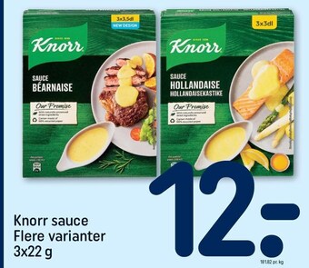 REMA 1000 Knorr sauce tilbud