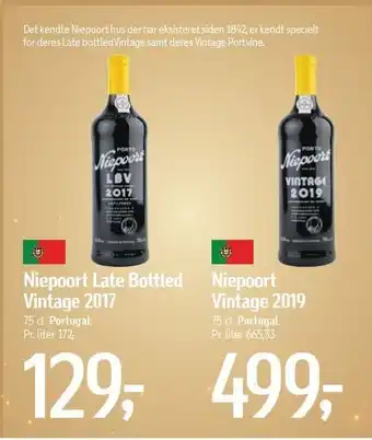 Niepoort late bottled vintage 2017 el. 2019