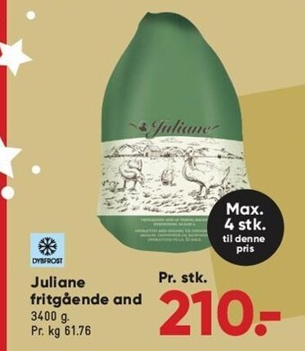 Bilka Juliane fritgående and tilbud