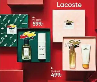 Bilka Lacoste gaveæske tilbud