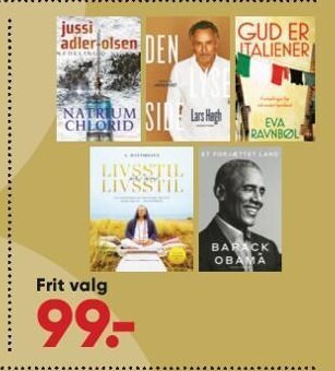Bilka Bøger tilbud
