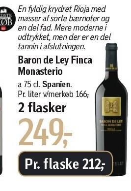 Føtex Baron de ley finca monasterio tilbud