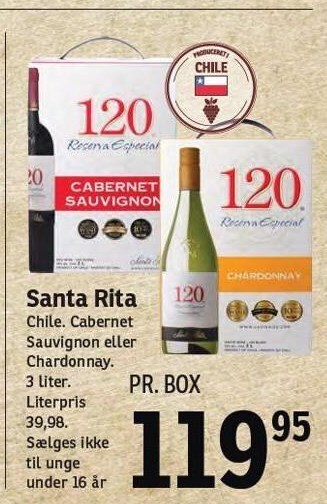 SPAR Santa rita tilbud
