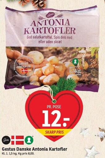 SPAR Gestus danske antonia kartofler tilbud