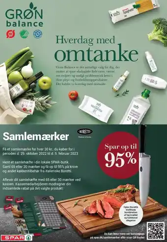 SPAR Grøn balance - hverdag med omtanke tilbud