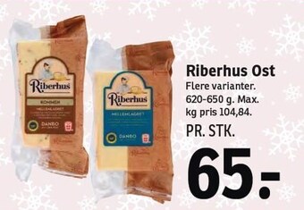 SPAR Riberhus ost tilbud