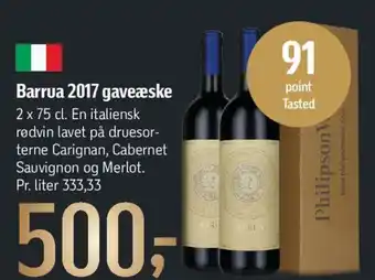 Føtex Barrua 2017 Gaveæske tilbud