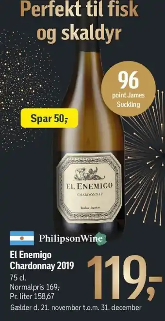 El Enemigo Chardonnar 2019