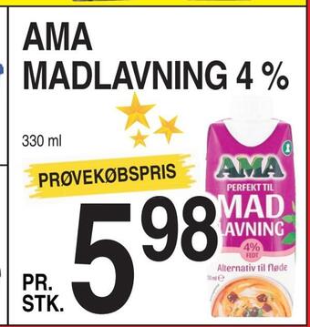 ABC Lavpris Ama madlavning 4 % tilbud