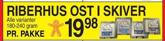 ABC Lavpris Riberhus ost i skiver tilbud