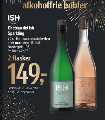 Føtex Chateau Del Ish Sparkling tilbud
