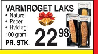 Varmrøget laks