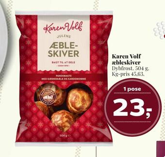 Karen volf æbleskiver