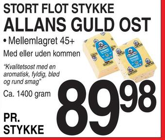 Allans guld ost