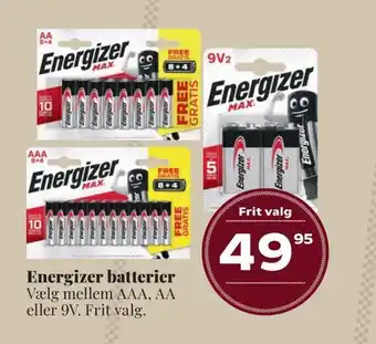Energizer batterier