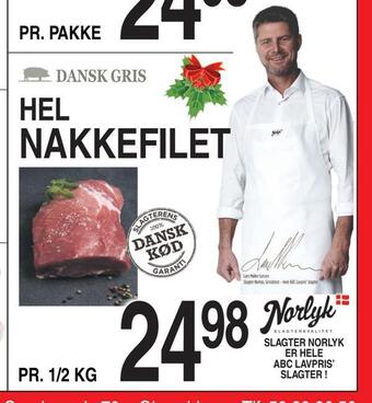 ABC Lavpris Hel nakkefilet tilbud