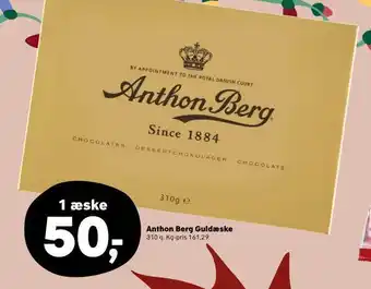 Kvickly Anthon berg guldæske tilbud