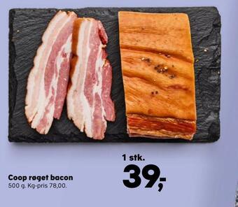 SuperBrugsen Coop røget bacon tilbud