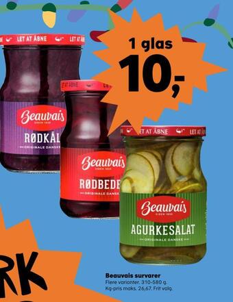 Kvickly Beauvais survarer tilbud