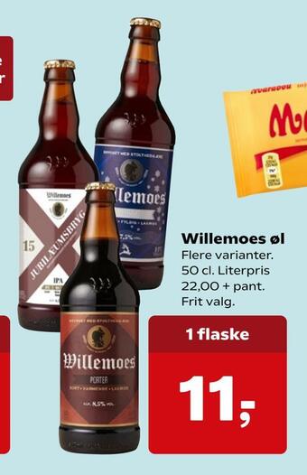 SuperBrugsen Willemoes øl tilbud