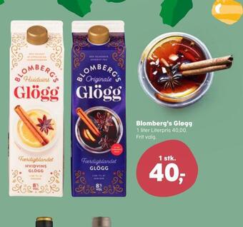 SuperBrugsen Blomberg's gløgg tilbud