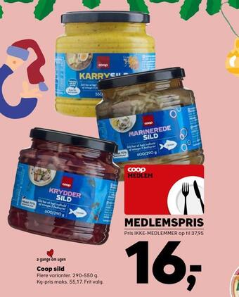 Kvickly Coop sild tilbud