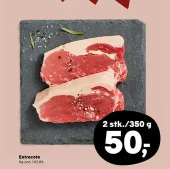 SuperBrugsen Entrecote tilbud