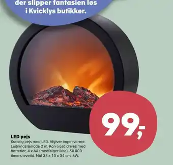 Kvickly Led pejs tilbud
