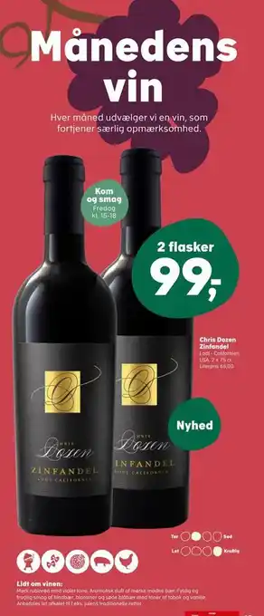 Kvickly Chris dozen zinfandel tilbud