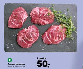 SuperBrugsen Coop grisekæber tilbud