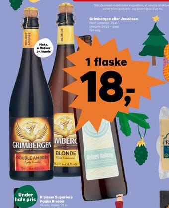Kvickly Grimbergen eller jacobsen tilbud