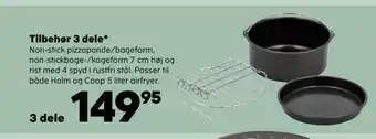 Tilbehør 3 dele