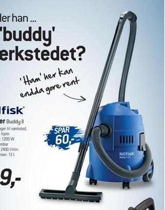 Thansen Støvsuger buddy ii tilbud