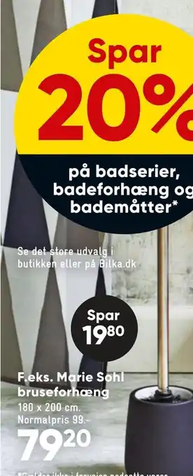 Bilka Marie sohl bruseforhæng tilbud