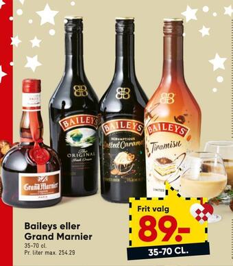 Bilka Baileys eller grand marnier tilbud