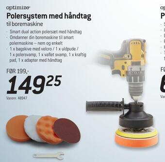 Polersystem med håndtag