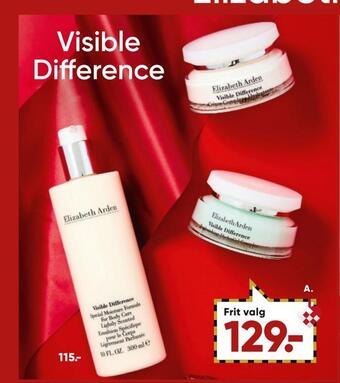 Bilka Elizabeth arden visible difference tilbud