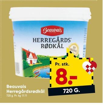 Bilka Beauvais herregårdsrødkål tilbud