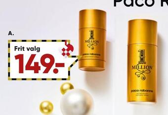 Bilka Paco rabanne deodorant tilbud