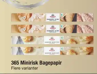 Fakta Tyskland 365 minirisk bagepapir tilbud