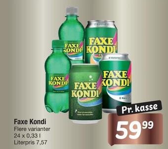 Fakta Tyskland Faxe kondi tilbud