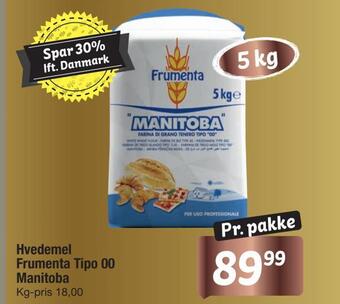Fakta Tyskland Hvedemel frumenta tipo 00 manitoba tilbud