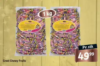 Fakta Tyskland Crest chewy fruits tilbud