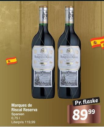 Fakta Tyskland Marques de riscal reserva tilbud