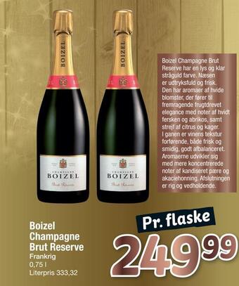 Boizel champagne brut reserve