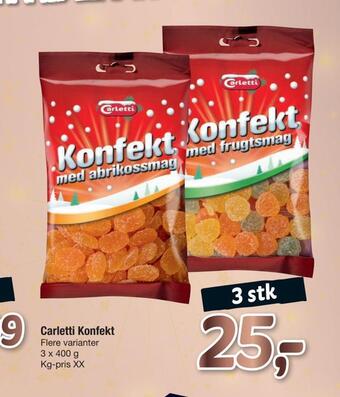 Fakta Tyskland Carletti konfekt tilbud