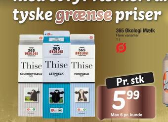 365 økologi mælk