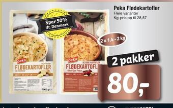 Fakta Tyskland Peka flødekartofler tilbud
